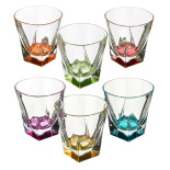 набор стаканов для виски "fusion colours" 270мл (6 шт)