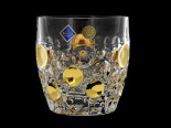 стаканы для виски "lisboa" золотые шары 350мл