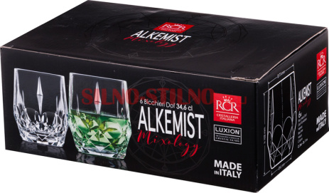 Стаканы для виски "Alkemist" 340мл (6 шт)