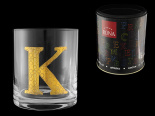 стакан для виски азбука буква "к" tubus (1 шт)