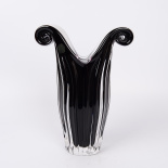ваза для цветов "фэнтези чёрная" 27см