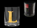 стакан для виски азбука буква "l" tubus (1 шт)