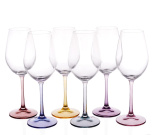 бокалы для вина "виола" 250мл (6 штук)