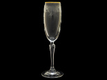 набор из 6 бокалов для шампанского "бесцветные тюльпаны" (люция) 160мл. 