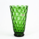 ваза для цветов "зелёные соты" 25см