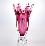 ваза "фэнтези рубин" 35см