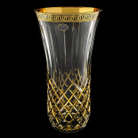 ваза с чернением золота "астра голд (версаchе)" 30см
