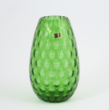 ваза для цветов "зелёные соты" 26см