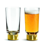 набор бокалов для пива gold club 330мл (2 шт)