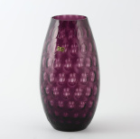 ваза "фиолетовые соты" 32см