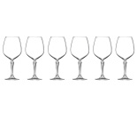 набор бокалов для вина "glamour" 800мл (6 шт)