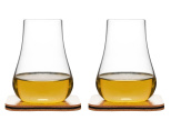 набор стаканов для виски на подставках club 150мл (2 шт)