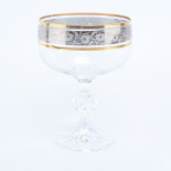 набор бокалов для шампанского "клаудия панто платина" 200мл