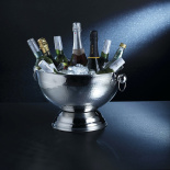чаша для охлаждения шампанского  barcraft серебристая
