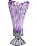 ваза для цветов на ножке "plantica" фиолетовая 32см