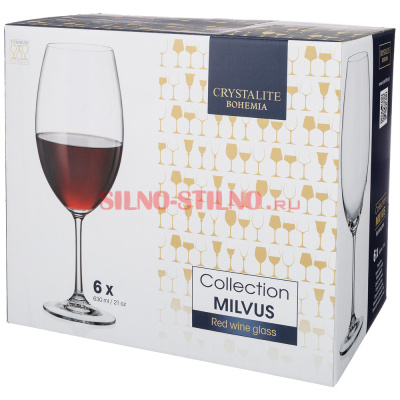 Бокалы для вина "Barbara/Milvus" Барбара 630мл (264-Cb)