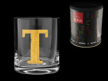 стакан для виски азбука буква "т" tubus (1 шт)