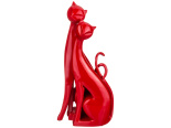 Статуэтка "Кошки" красная коллекция vogue