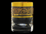 набор из 6 стаканов для виски "золотая коллекция. богатое золото" 280мл. 