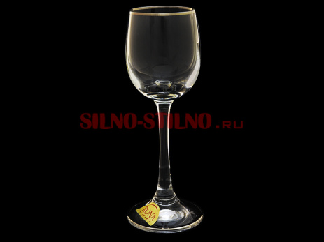 Набор из 6 бокалов для вина "Эсприт. Платиновая отводка" (Эсприт) 260мл. 