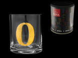 стакан для виски азбука буква "о" tubus (1 шт)