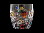 стаканы для виски "lisboa" цветные шары 350мл