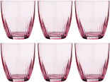 стаканы kate розовые 300мл (6 шт)