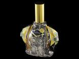Флакон для парфюма хрустальный с лепкой (41045)